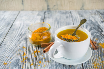 Golden Cinnamon Turmeric Tea