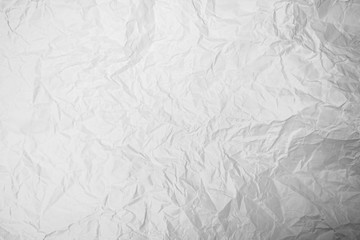 white and gray crumpled paper texture background,abstract white background