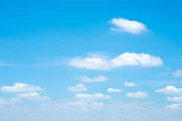 Naklejka na ściany i meble Beautiful blue sky clouds for background.