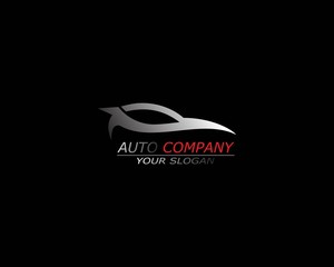 Auto car logo inspiration template design