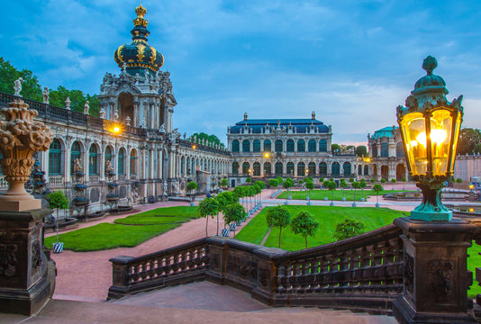 Zwinger palace in Dresden, Saxony, Germany