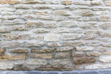 Stone wall texture background.