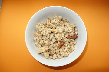 Müsli zum Frühstück