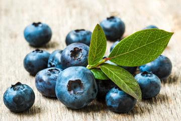 Heathberry on old wood background