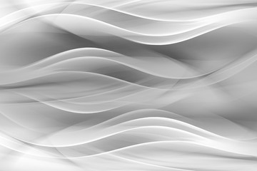 Grey and white tone wavy background.