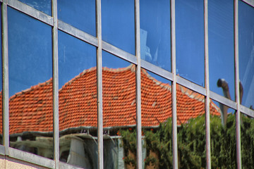 modern office building