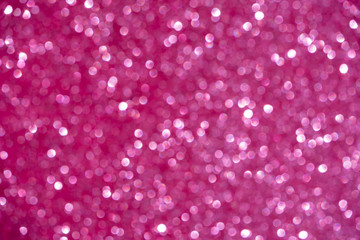 Sparkling Glitter bokeh Background with light.