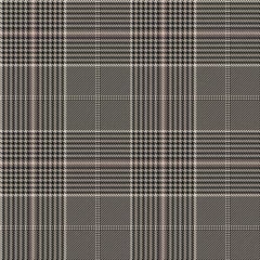 Behang Tartan Glen geruite naadloze patroon. Vector achtergrond
