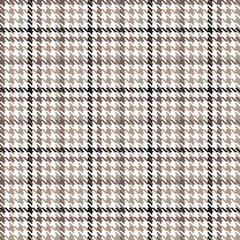 Foto op Plexiglas Tartan Houndstooth naadloos patroon. Vector achtergrond