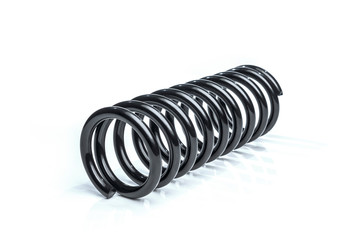 Black coil spring