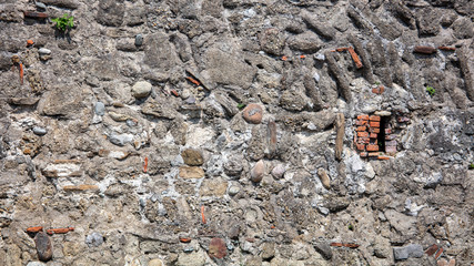 Old wall of stone as an abstract background