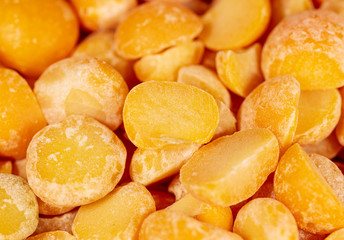 Pea grain as an abstract background