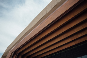 detail of modern building