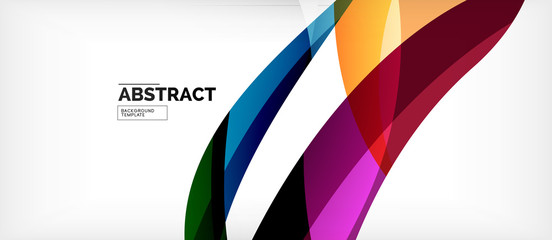 Linear wave web template. Vector illustration bright design. Decorative print. Decorative backdrop vector. Vector business illustration