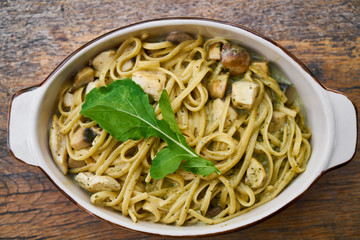 Delicious Italian Pasta on The Table