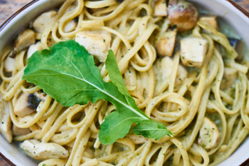 Delicious Italian Pasta on The Table