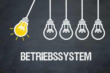 Fototapeta premium Betriebssystem