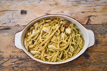Delicious Italian Pasta on The Table