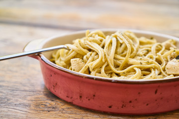 Delicious Italian Pasta on The Table