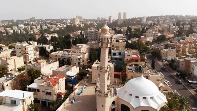 Mahmood Mosque in the Ahmadiyya Muslim Community, Kababir, Haifa, Israel.