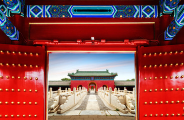 Ancient buildings in Beijing, China.