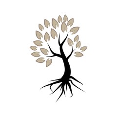 Tree logo template vector illustration