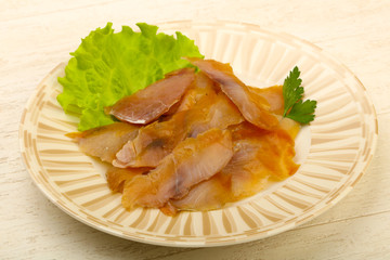 Smoked catfish fillet