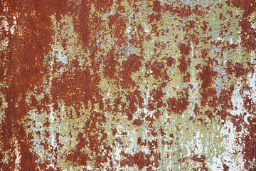 Abstract vintage background of rusty metal sheet