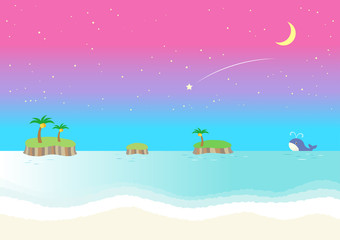 海　ビーチ　ファンシー