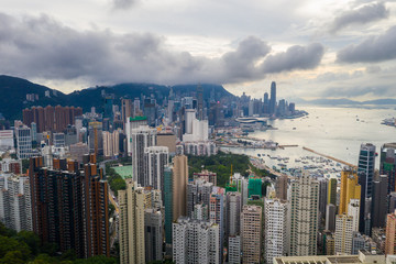 Fototapeta premium Hong Kong island