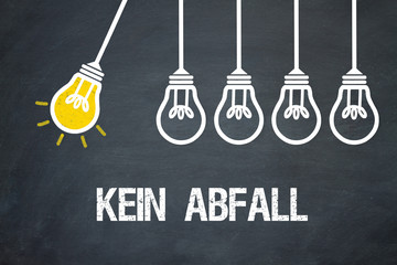 Kein Abfall
