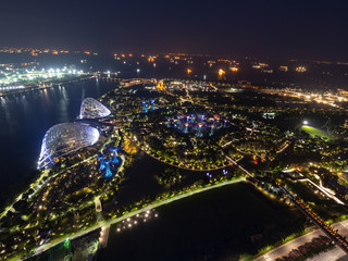 Singapore city views from Marina Bay Area