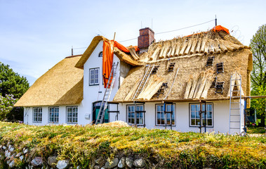 new thatched roof