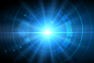 Abstract vector scientific data future and technology background that can use for business presentation. - Vector