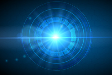 Abstract vector scientific data future and technology background that can use for business presentation. - Vector