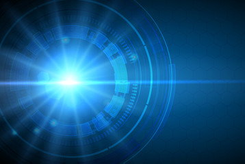 Abstract speed technology concept. vector background - Vector