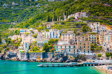 Town of Amalfi, Amalfi Coast, Campania, Italy