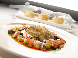 receta gourmet con pescado