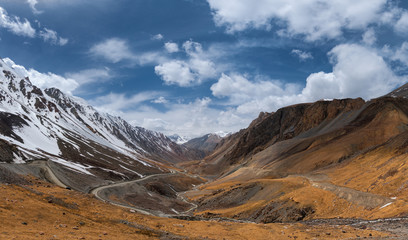 Kyrgyzstan, Southern Coast Of Issyk-Kul Lake, Famous Scenic Barskaun Gorge (  Leopard Tears Or Pass...