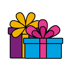 birthday boxes gift celebration party