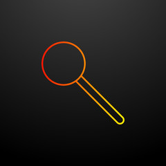 Icicle nolan icon. Elements of fast food set. Simple icon for websites, web design, mobile app, info graphics