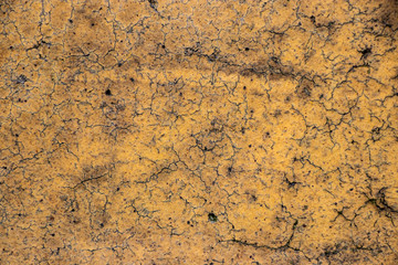Yellow Rough grunge vintage background distressed weathered dirty old texture