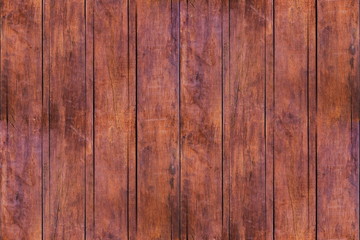 Fototapeta premium Vertical wooden board wall or wood plank wall pattern as background and textured