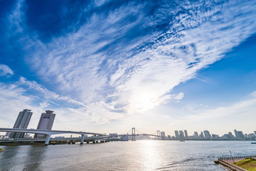 Fototapeta na wymiar 東京ベイエリアの風景