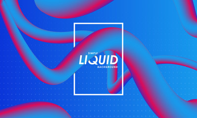 Abstract gradient Liquid Background Template