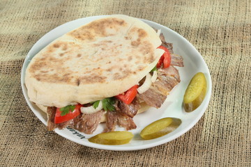 et döner bazlama