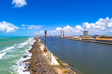 Recife - Drone - Farol - Antigo