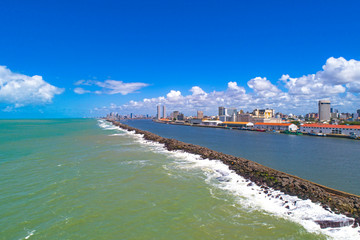 Recife - Drone - Farol - Antigo