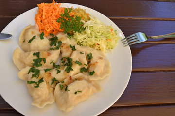 Pierogi na tależu