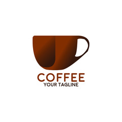 Coffee Shop Logo Icon Design Template. Cappuccino Cafe Vector Illustration